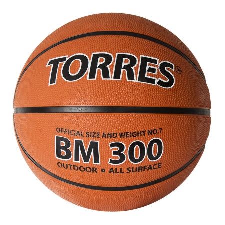 Купить Мяч баскетбольный  "TORRES BM300" р.3  в Котельниках 