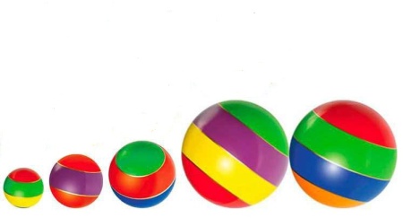 Купить Мячи резиновые (комплект из 5 мячей различного диаметра) в Котельниках 