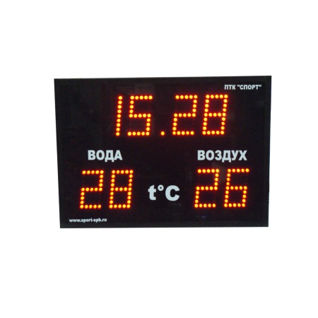 Купить Часы-термометр СТ1.13-2t для бассейна в Котельниках 