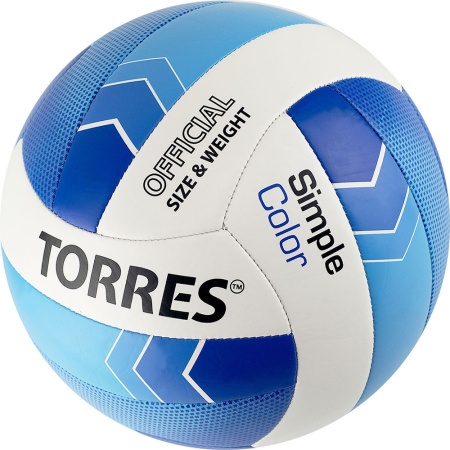 Купить Мяч волейбольный Torres Simple Color любительский р.5 в Котельниках 